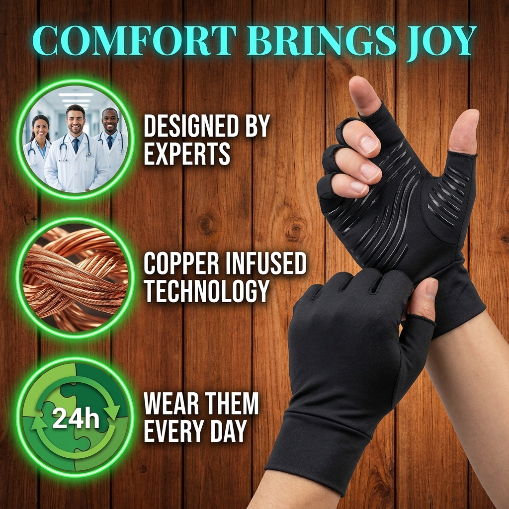 Designed by experts, copper-infused technology, wear them every day